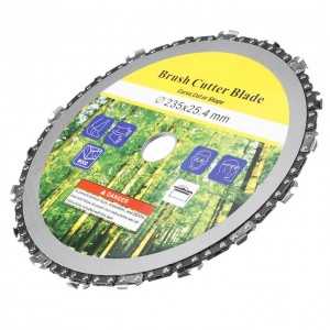 Disque à chaîne 9" 235 x 25,4 mm pour meuleuse