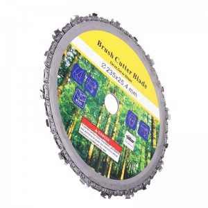 Disque à chaîne 9" 235 x 25,4 mm pour meuleuse