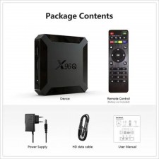 Box TV Android Star One X96Q 4K 2 GB RAM 16 GB Stockage + 12 mois SSTV