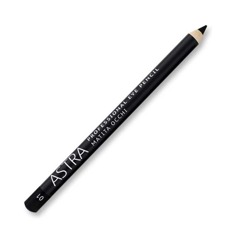 Crayon yeux professionnel Astra Make-up - 01 Noir
