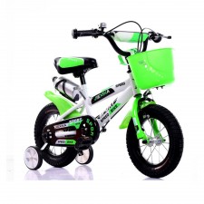 Bicyclette pour enfants 12'' pouces Vert (2-4 Ans) JIEXIKA