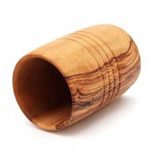 Pot à ustensiles en bois d'olivier