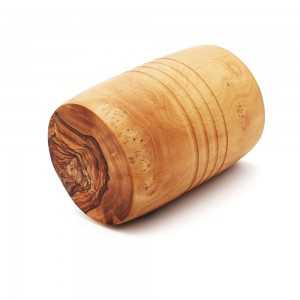 Pot à ustensiles en bois d'olivier