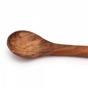 Petite Cuillère à confiture ou sucre en bois d'olivier