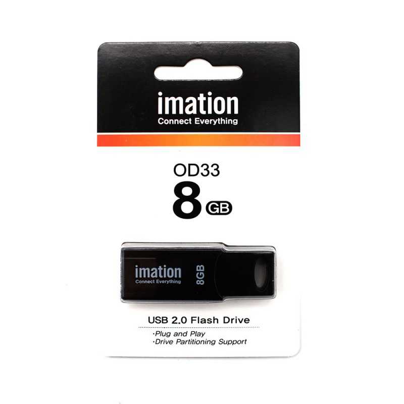 Flash Disque USB 2.0 imation 8 GB - OD33-8G