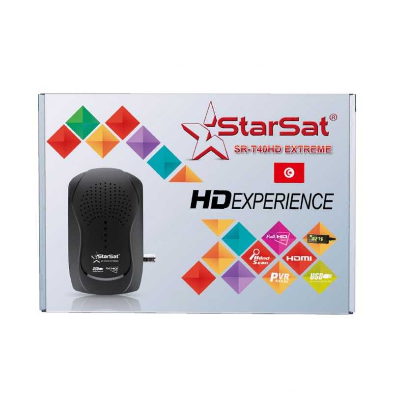 Récepteur STARSAT SR-T40 EXTREME Full HD 1080p