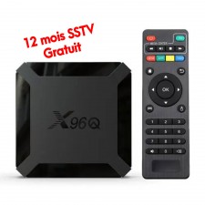 Box TV Android Star One X96Q 4K 2 GB RAM 16 GB Stockage + 12 mois SSTV