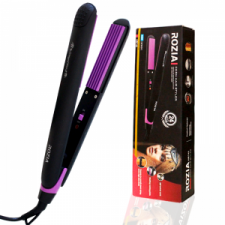 Plaque Cheveux ROZIA Professionnel 360 a friser dégrée Noir et Violet