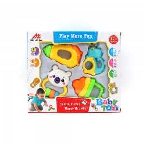 coffret de 4 Hochets Baby's jouet enfant 12 mois