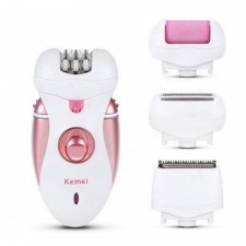 Coffret Epilation 4 en 1 Sans Fil - Rose