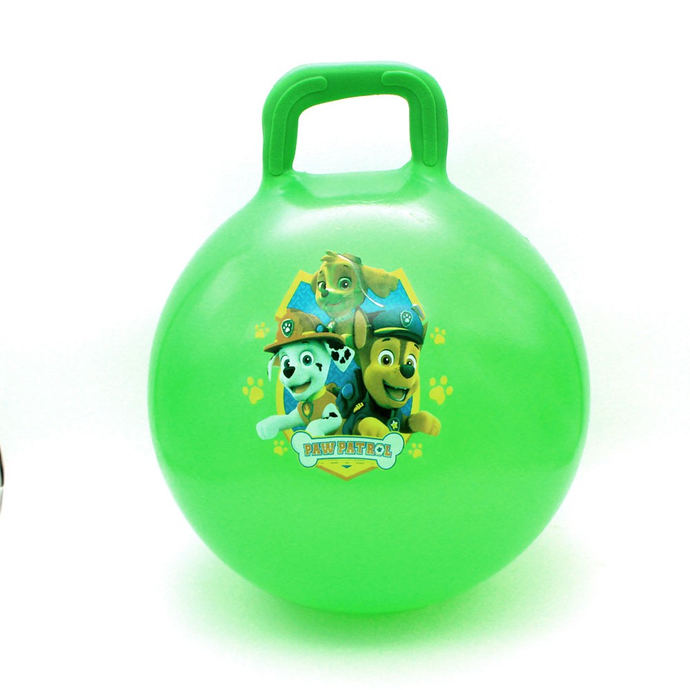 Ballon Sauteur pour Enfants avec Poignée Adaptée - Vert