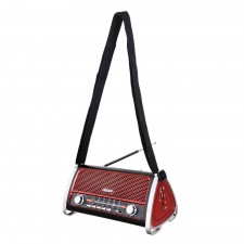 Radio Bluetooth Rechargeable MEIER - Rouge
