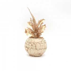 Plante Artificielle Doré avec Pot