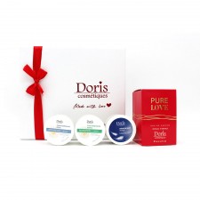 Coffret Doris Blanc parfum & 3 Crème