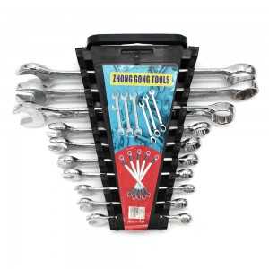 Séries clés mixte 8 pièces 8-14 et 18/20/22 mm