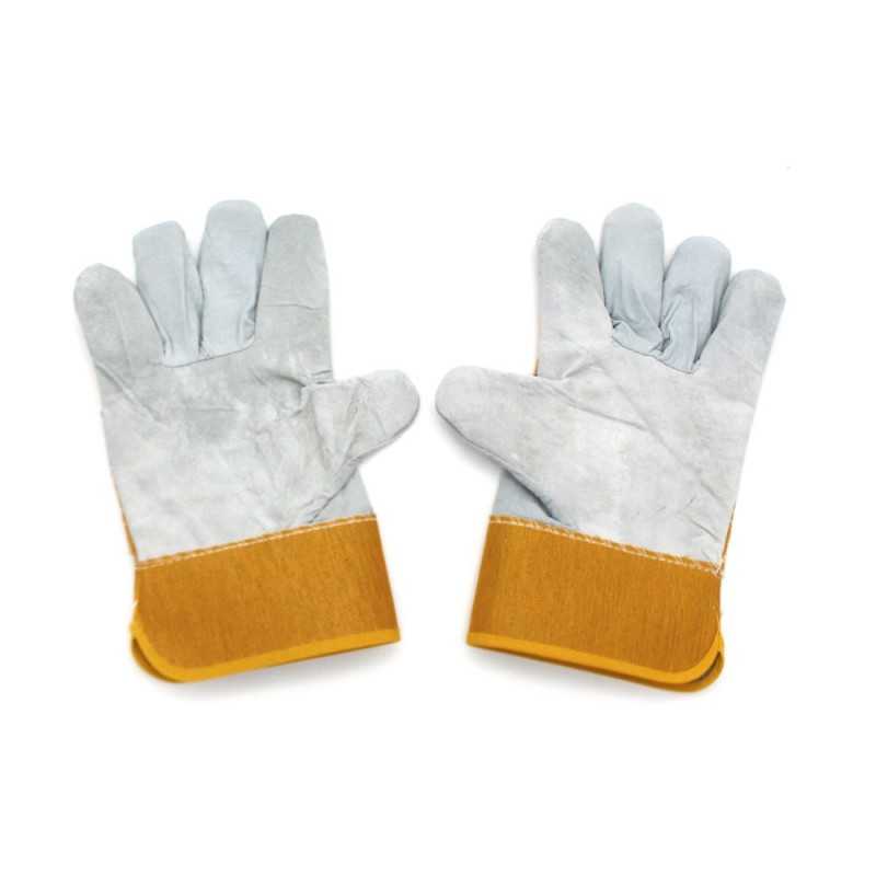 Paire de gants de travail en cuir pour hommes