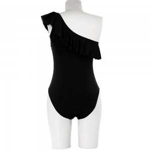 Maillot de bain Nageur Femme 1 pièce Kan - Je M'en Fou - Noir Maillot de bain Nageur Femme 1 pièce Kan - Je M'en Fou - Noir