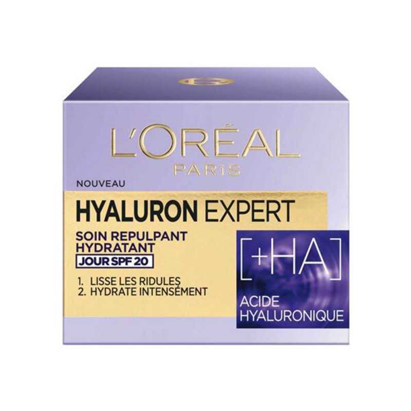 L'OREAL Hyaluron Expert Soin Repulpant Hydratant - Crème Masque de jour SPF 20 - 50 ml