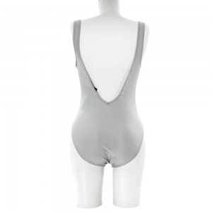Maillot de bain Nageur Femme 1 pièce Kan - Gris