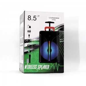 Haut Parleur Rechargeable Radio Bluetooth Avec Micro Et Télécommande WF-806