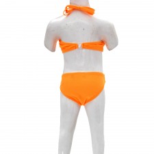 Maillot de bain Enfant Bikini 3 pièces Kan - orange fluo
