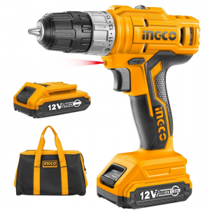 Perceuse Visseuse sans fil 12V INGCO Double Batterie CDLI1222 - Ven...