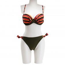 Maillot de bain femme Bikini 2 pièces Kan - Vert Militaire