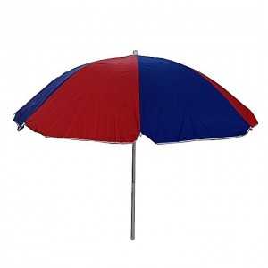 Parasol de plage Rouge et Bleu - Rond - 2,70 Mètres - Vente en Lign... Parasol de plage Rouge et Bleu - Rond - 2,70 Mètres - Vente en Lign...