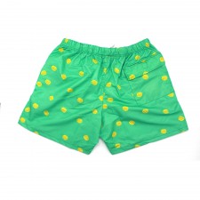 Short maillot de bain pour homme vert motif Ananas Taille S