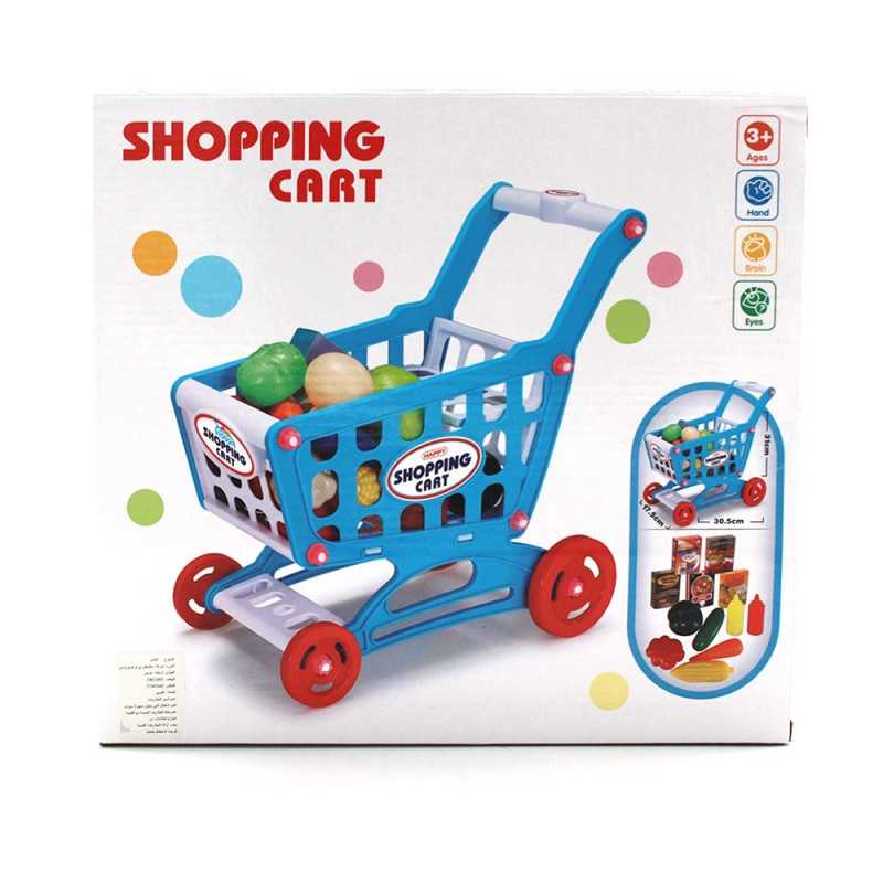 Mini Chariot De Supermarché Pour Enfants Plus De 3 Ans - 17 Pièces