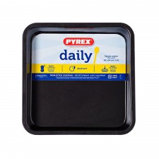 Plat Carré Métal 24 cm Pyrex