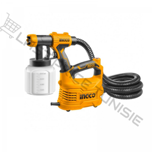 Pistolet de peinture électrique 500W INGCO SPG5008 - Vente en Ligne... Pistolet de peinture électrique 500W INGCO SPG5008 - Vente en Ligne...