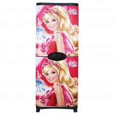 Armoire Texas en plastique Barbie avec 2 portes et 2 étagères