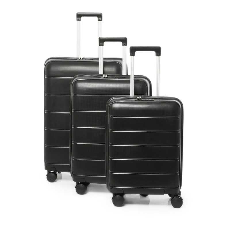 Set de Trois valises avec roues 360° - NEW STYLE BAG - Noir