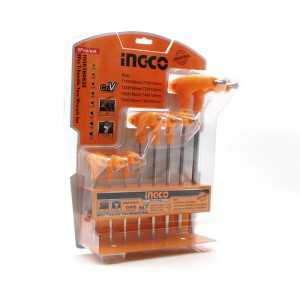 Clés Males Torx Manche En T 8 Pièces INGCO