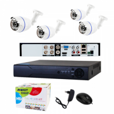 Kit Surveillance Système De Sécurité DVR 1080HD avec 4 Caméras 2MP