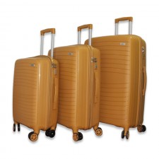 Set de Trois valises avec roues 360° - Maji BAG - Caramele