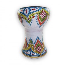 Tabouret En Céramique Blanc- vert