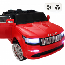 Voiture électrique pour Enfants JEEP avec Télécommande-Rouge BP-1238