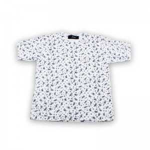 Pull Demi Manche KAN Taille 4 Fleuri Bleu Enfants | Last Price Tunisie