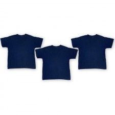 Pack de 3 Pull Demi Manche KAN  4 ans Bleu