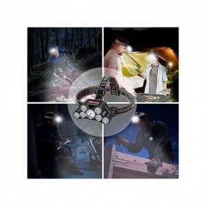 Lampe Frontale De Peche LED Rechargeable 7 LED