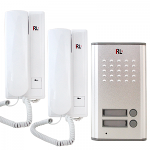 Interphone Filaire Audio Encastrable Double Voix - RL-3208AA - Vent...