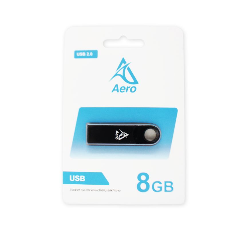 Flash Disque USB 2.0 AERO 8GB - 04 Black