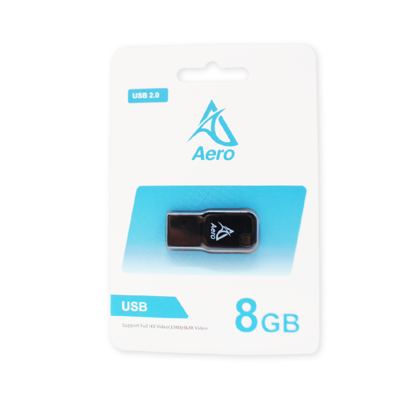 Flash Disque USB 2.0 AERO 8GB - 06 Black