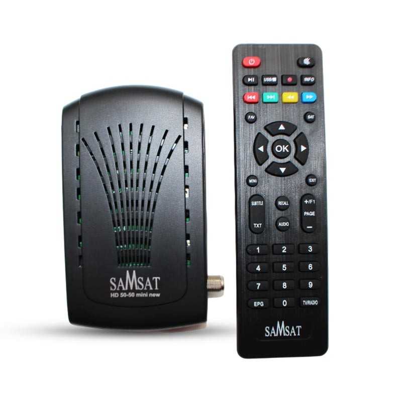 Récepteur SAMSAT HD5050 Mini New Avec 1AN SHAIRING +3MOIS IPTV