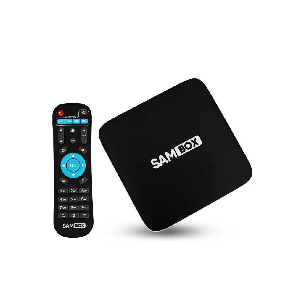 Box Android SAMBOX KM23 4K 4Go 32Go Avec 2 ans IPTV