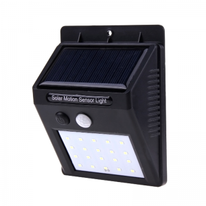 Lampe Solaire Extérieure avec Détecteur de Mouvement -20 LED - Vent... Lampe Solaire Extérieure avec Détecteur de Mouvement -20 LED - Vent...