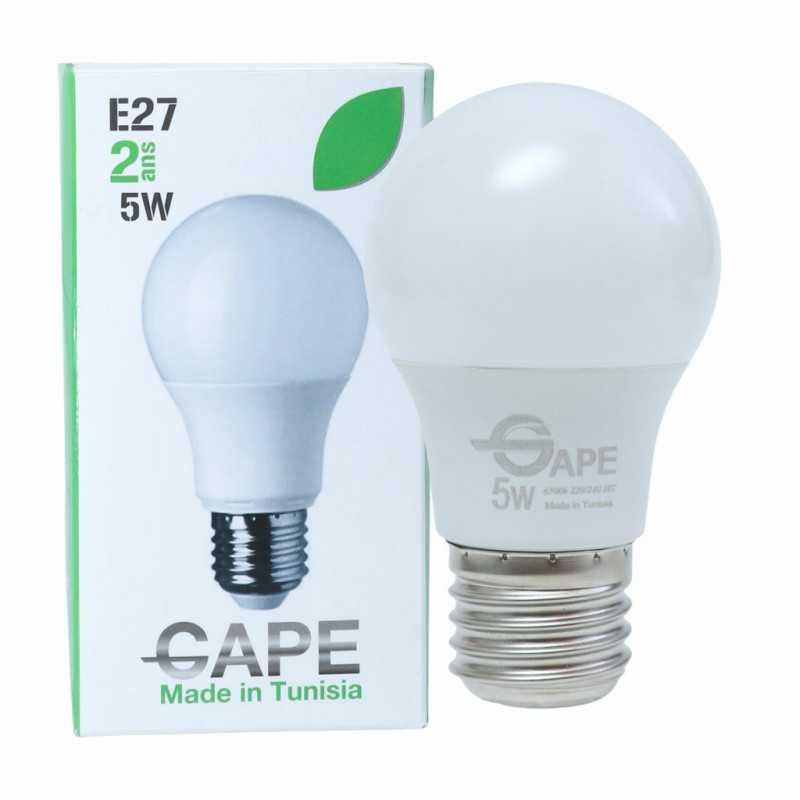 Ampoule LED E27 - 5W Blanc