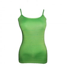 Tricot De Corps Pour Femme KAN Vert Pistache Rayé Bleu Taille M